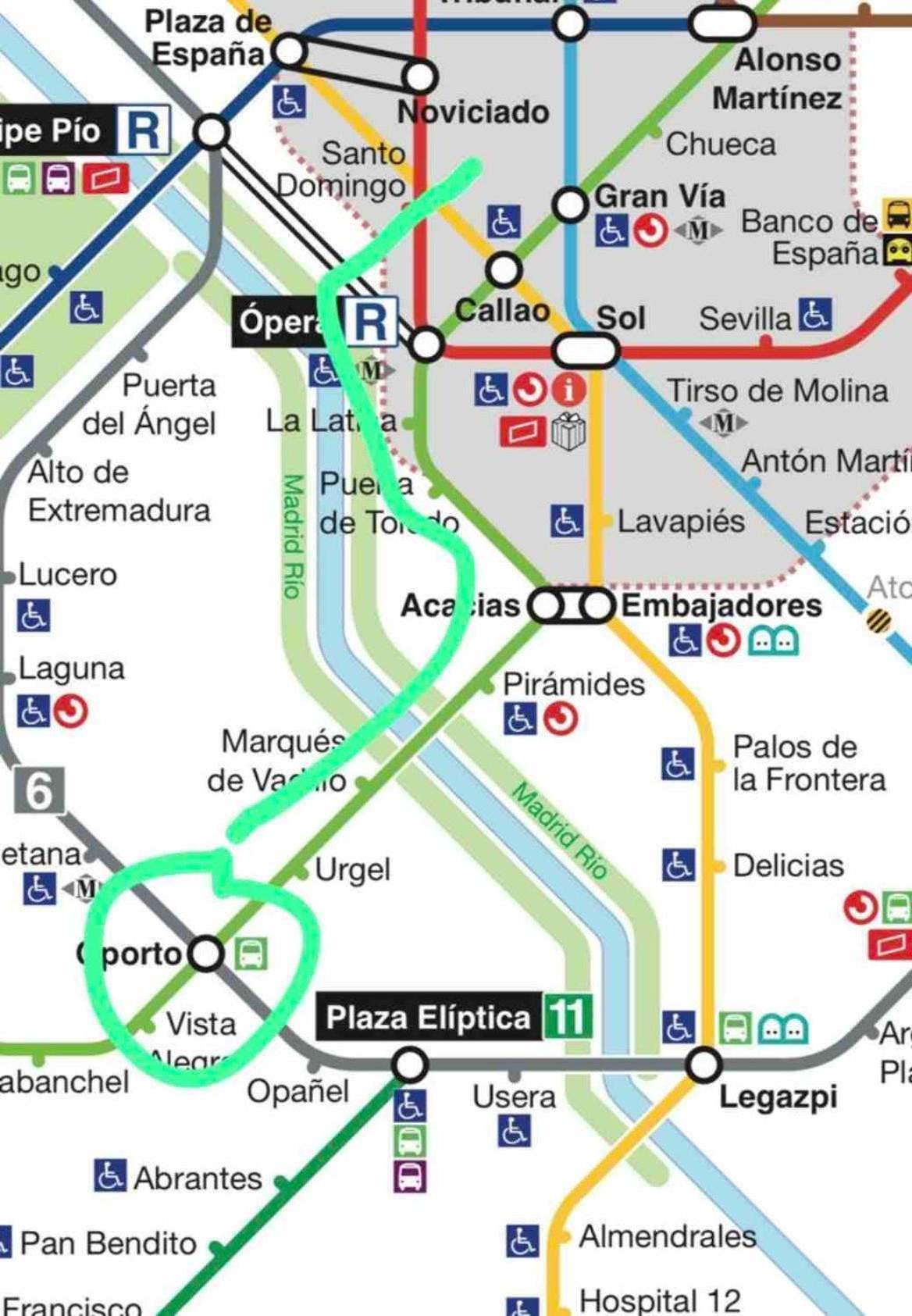 Appartamento Down Town In Metro In 5 Station Straigh Wifi Ac Madrid